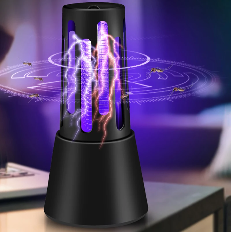 2022 trending products Anti Insect Trap Pest Control USB rechargeable Electric led Mosquito Killer Lamp