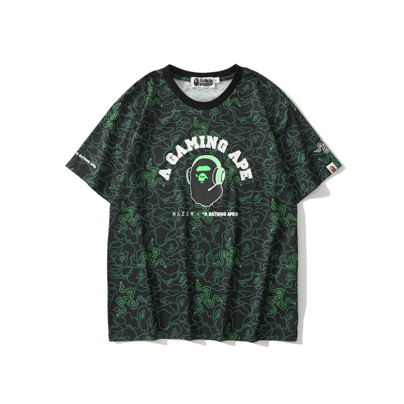 2020 New Arrival BAPE    Co branded Electronic Competition Camouflage for men with Asian size