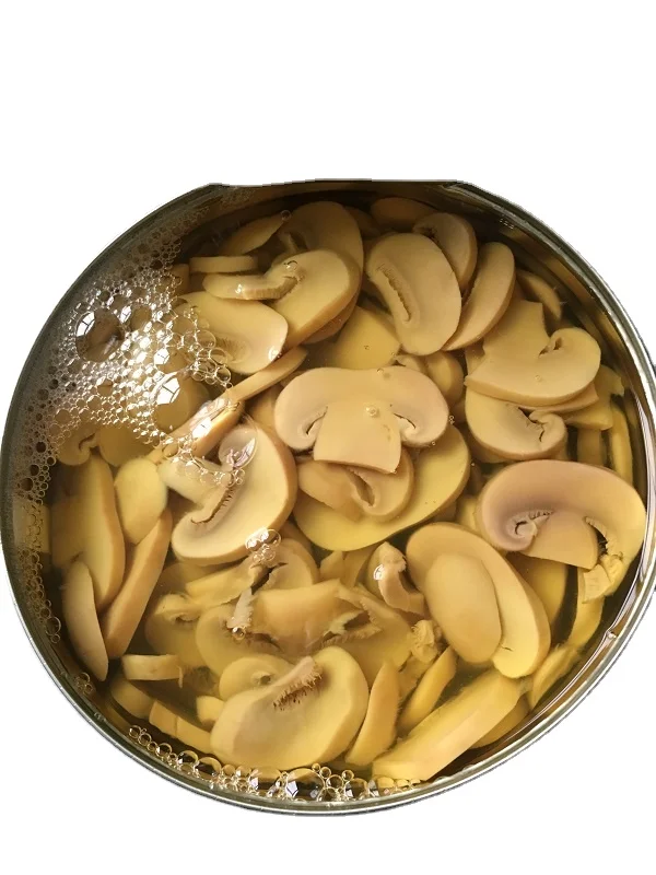 canned mushroom slices in brine