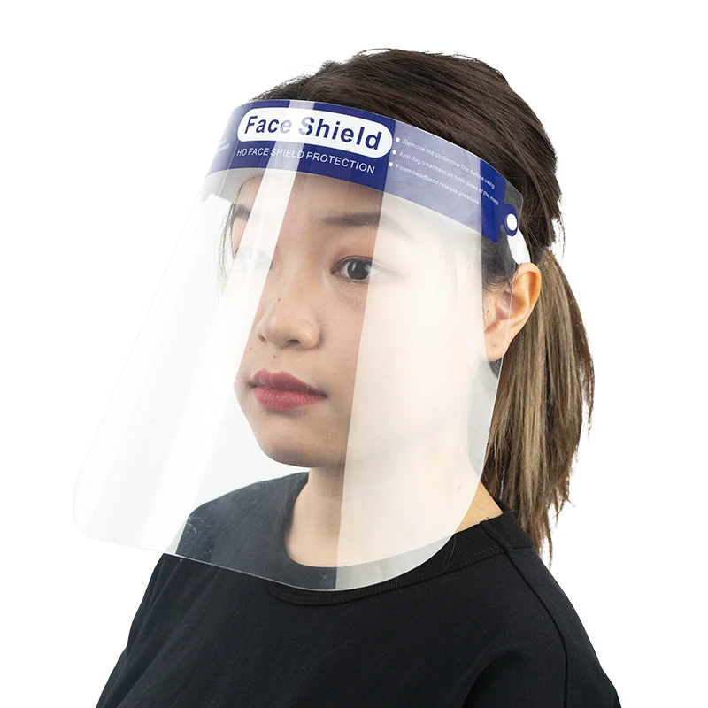 New High Quality face shield antifog PET clear face shield faceshield