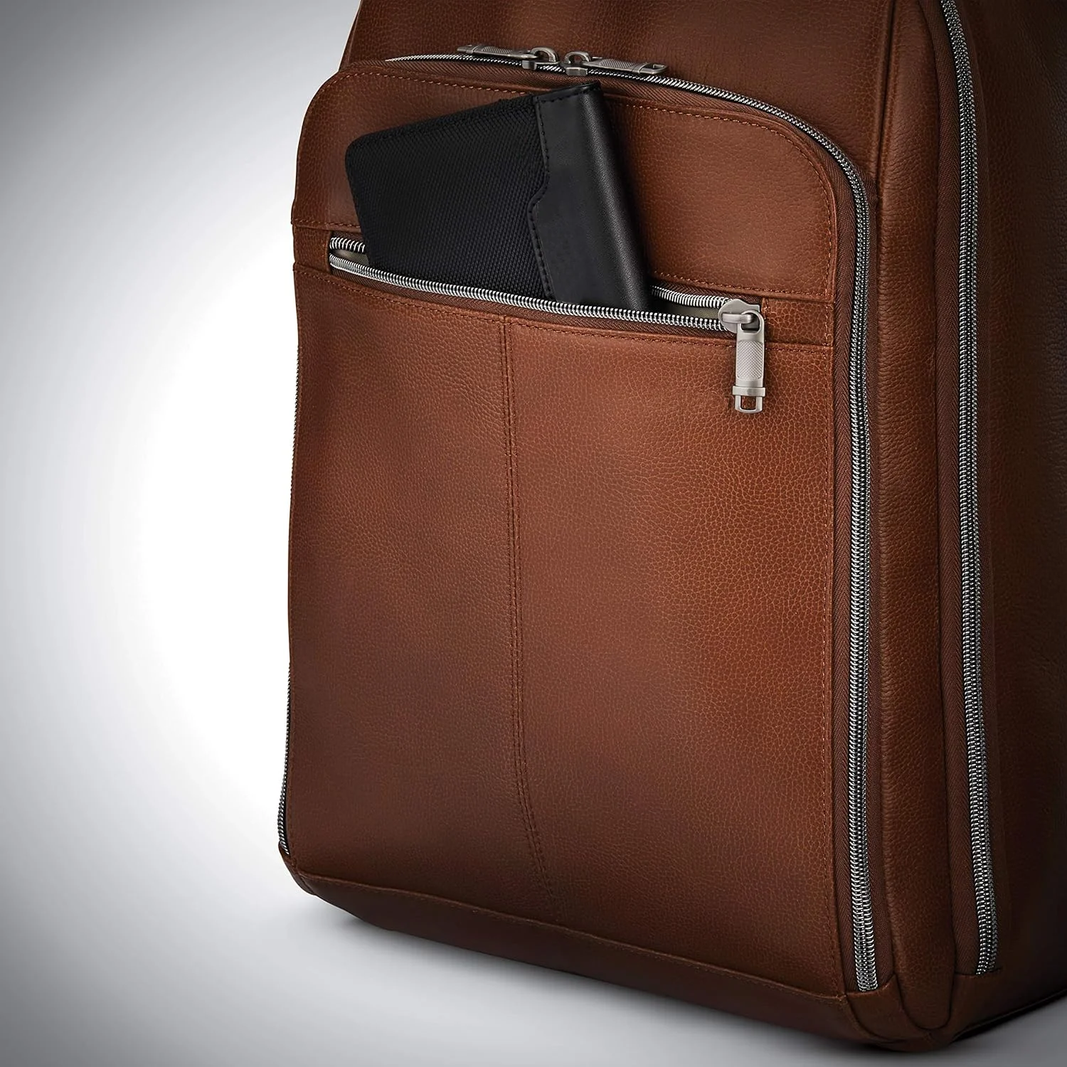 Personal Item Casual PU Leather Daypack Travel Waterproof Backpack Laptop School Student Backpack Bags