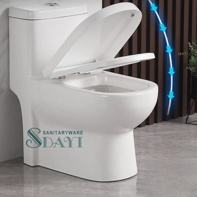 Sanitary Ware Ceramic Washdown Toilet Set Bowl Bathroom Wc Basin