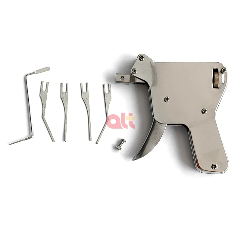 stainless steel spinner  cordless dino manuel automatic dimple lock pick gun