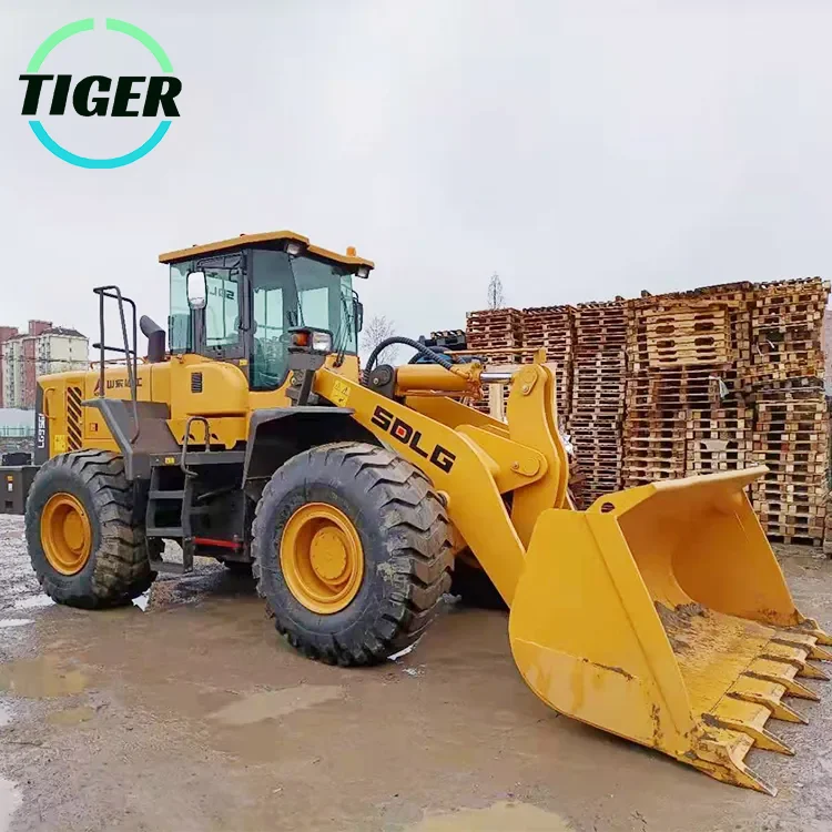 Sdlg Lg956l 956 Подержанный SDLG колесный погрузчик б/у 5 Тонн Lg956