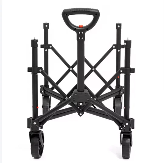 Professional Manufacture Nice Price Grocery Steel Frame Aluminum Alloy Folding Carts