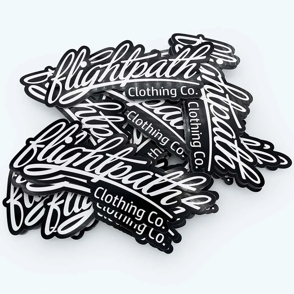 Custom Sticker Vinyl Die Cut Stickers Printing Adhesive Waterproof Company Cartoon PVC Logo