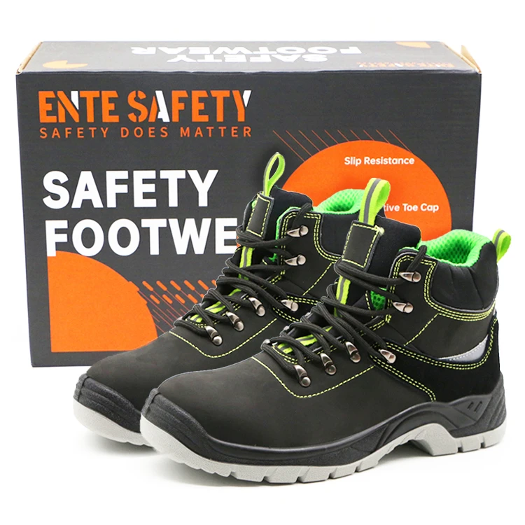 ENTE SAFETY Custom logo italian industrial big size water proof safety footwear comfortable leather safety shoes for men