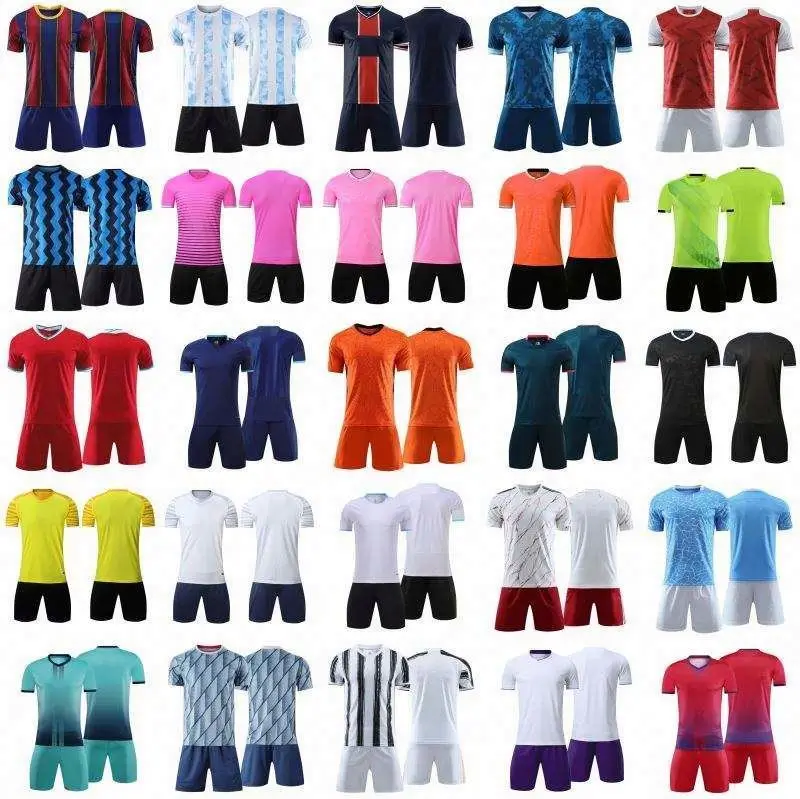 Breathable Custom Football Soccer Jersey Full Custom Sublimated Sport Jerseys