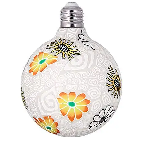Hand Painted Light Bulb Psychedelic Assorted Design