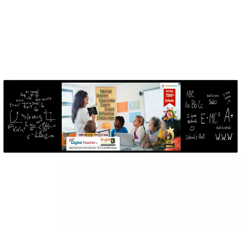 4K Ultra Clear Large Touch Screen Handwriting Nano Capacitive Digital Smart Board Interactive Blackboard For Teaching