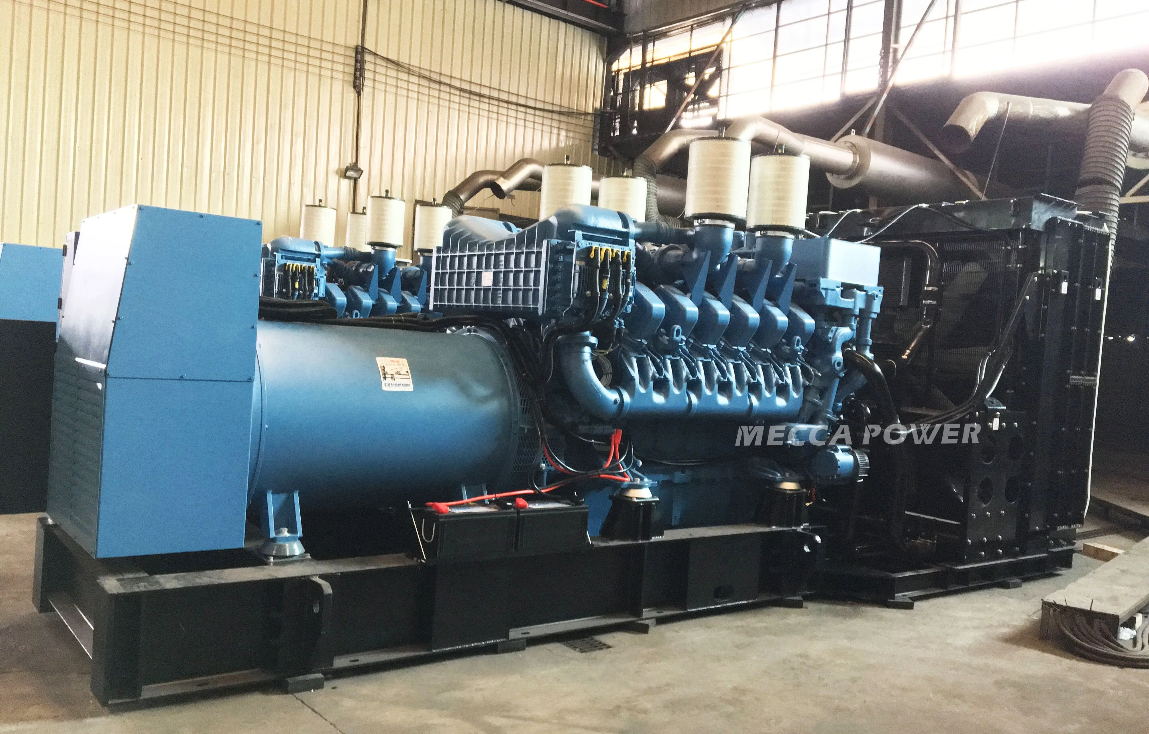 Низкое потребление топлива MTU контейнер группы Electrogene 1350KVA дизельный двигатель