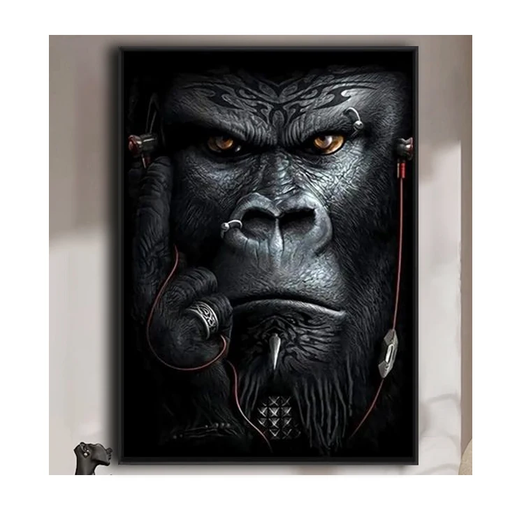 Orangutan Wall Art Home Decor Canvas Art Prints Animal Painting