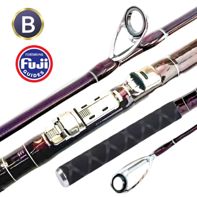 OEM/ODM pesca canne da pesca surfcasting IM-8 graphite  Fuji Guide  deep sea ultralight telescopic fishing rod carbon fiber