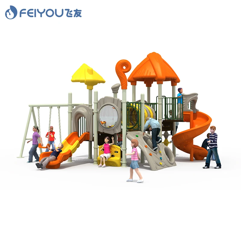 Commercial Perfect Kids Toys Import China Plastic Slide Water Outdoor Playground Equipment For school/Kindergarten