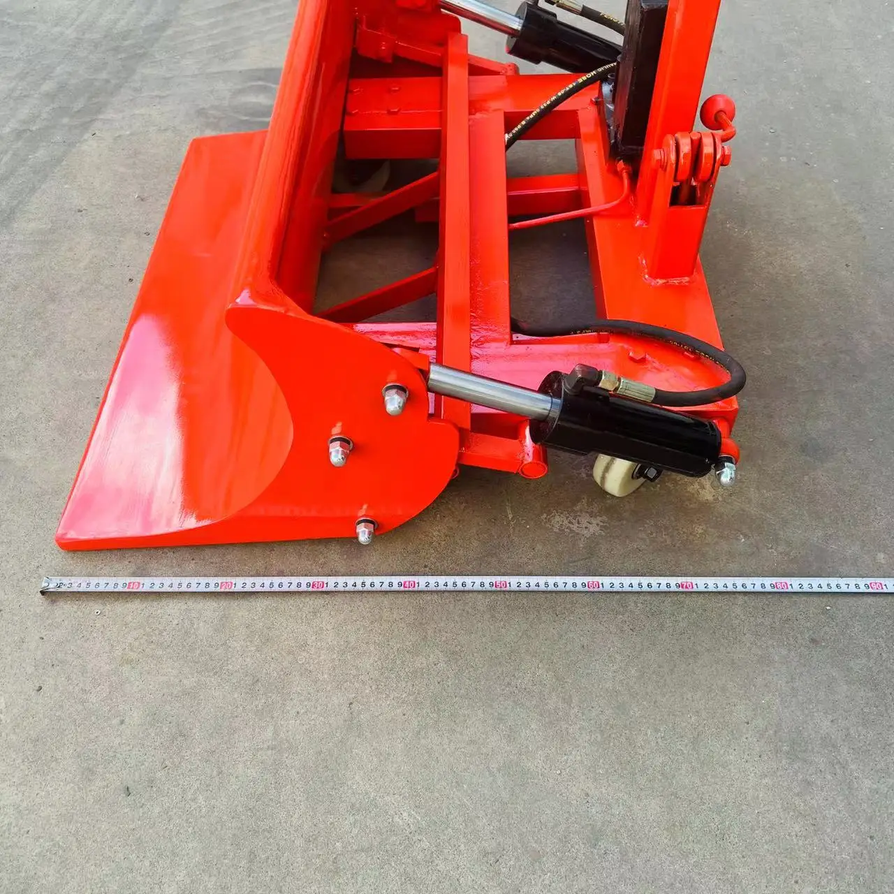 Space Save Manual Fabric Roll doffing and Transport Trolley