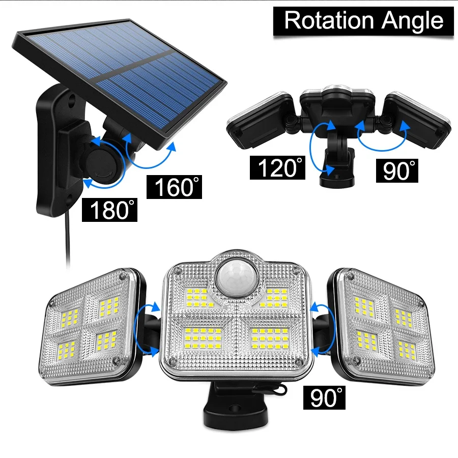 solar powered outdoor lighting garden solar lights outdoor waterproof solar motion sensor light outdoor