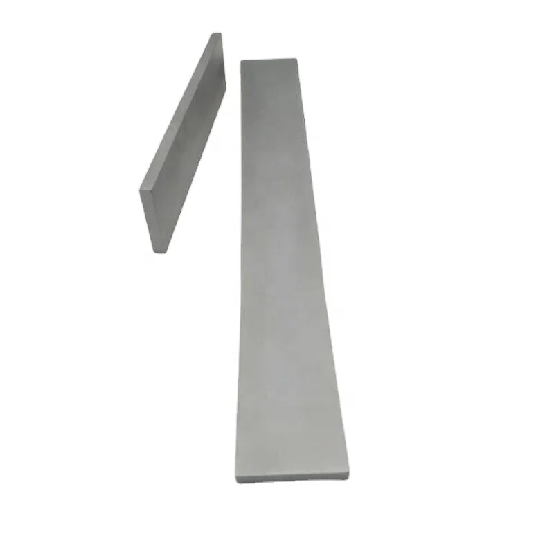 Rectangular Blank Cemented Carbide Strips Tungsten Carbide Flat Bars