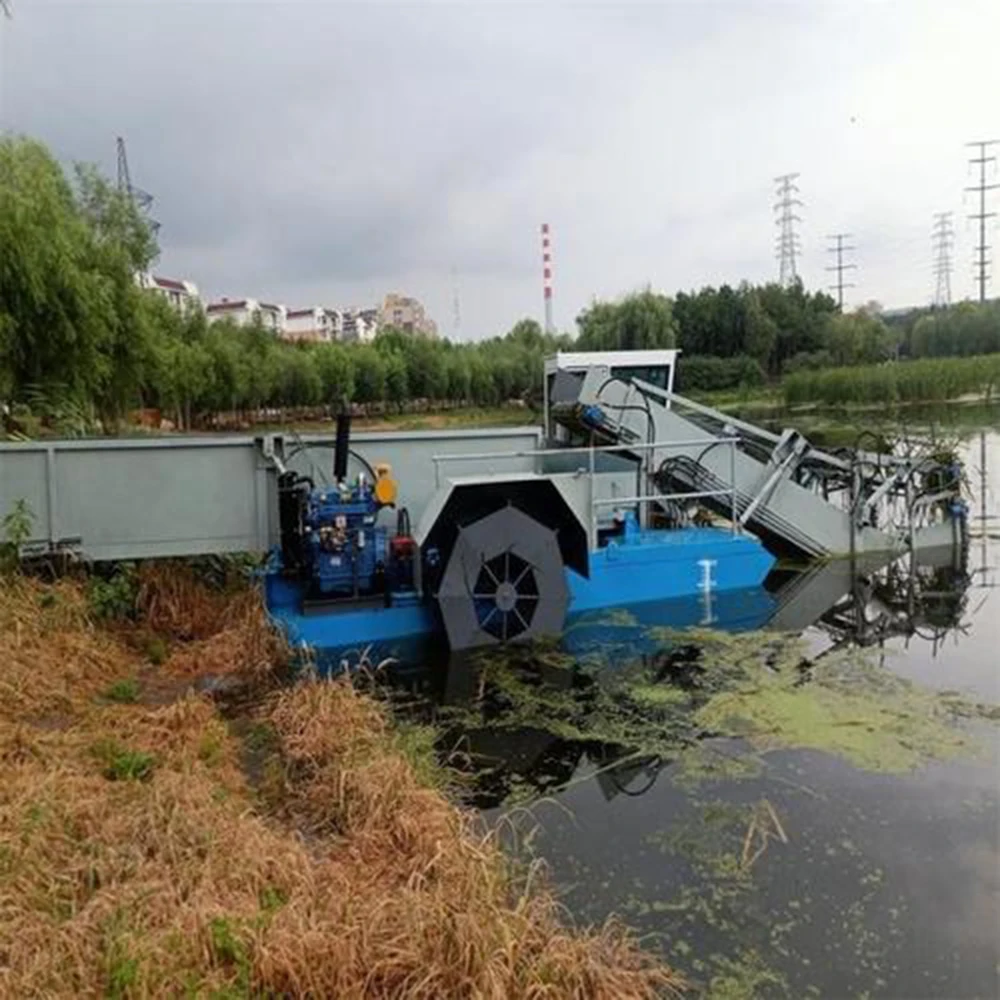 River Garbage Cleaning Trash Aquatic Trash Skimmer Boat/Rubbish Salvage Boat Salvage Skimmer Boat
