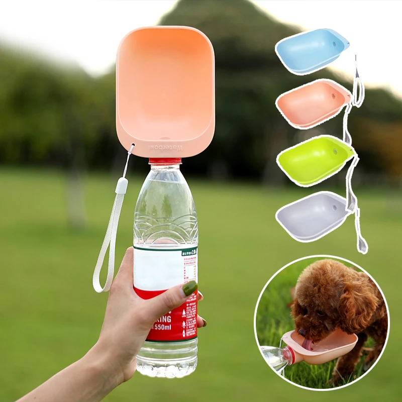 
Dog Travel Water Bottle Portable Pet Dog Water Bottle Feeder for Puppy Cat Outdoor portable dog water bowl 