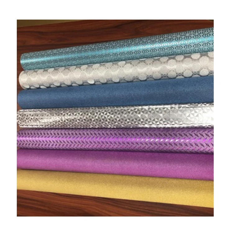 Packaging Decoration Clear Metalized Glitter Lamination CPP Polyester Film