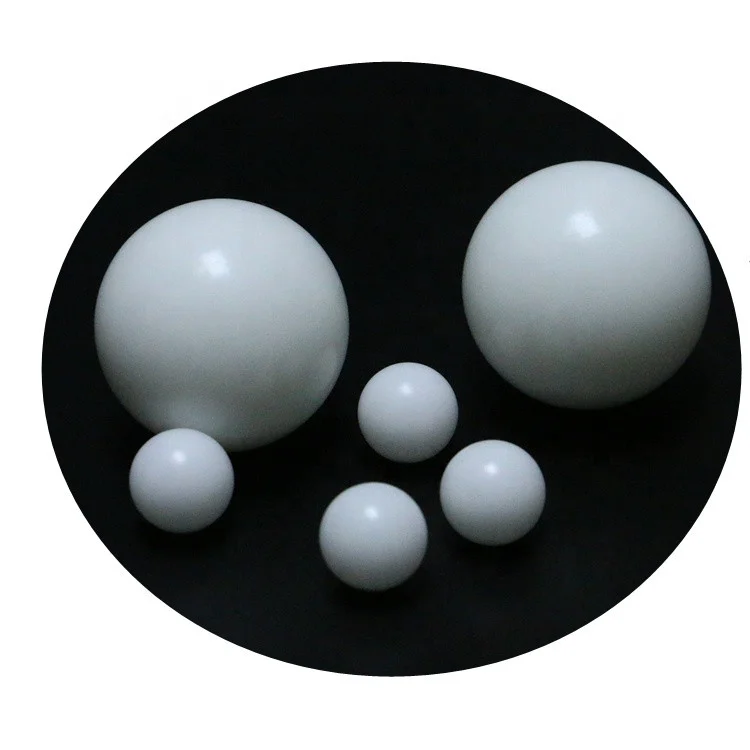 3.175mm 3.5mm 3.969mm 4mm 4.763mm 5mm 5.556mm solid PTFE teflon plastic balls 30mm for bearing