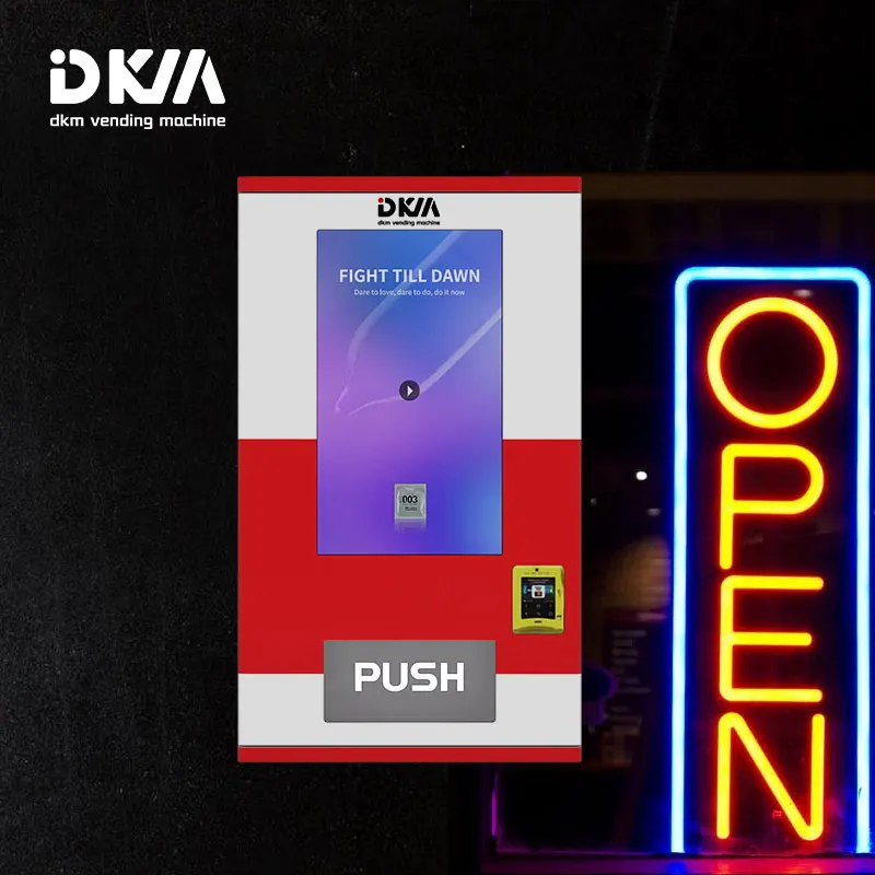 Dkmvending высокая технология Wi-Fi цена мини-автомат с презервативами