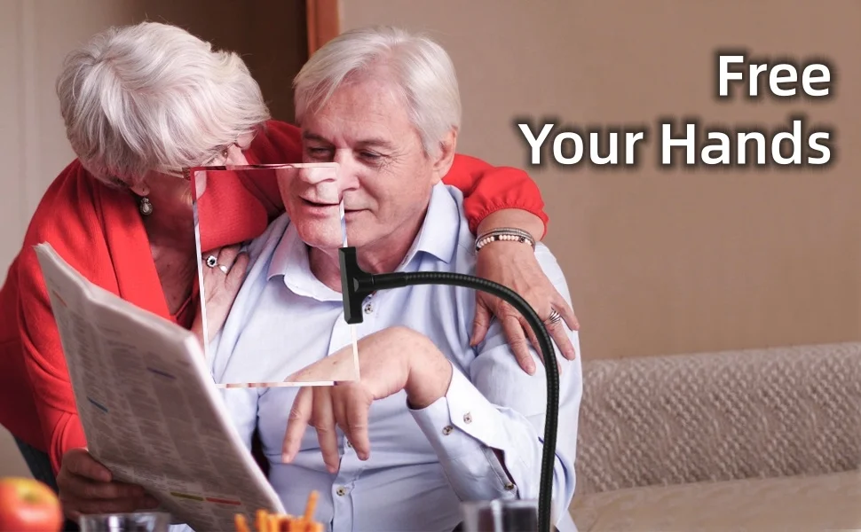 Hot Selling Magnifying Glass Desktop Standing Type Magnifier For Reading Books