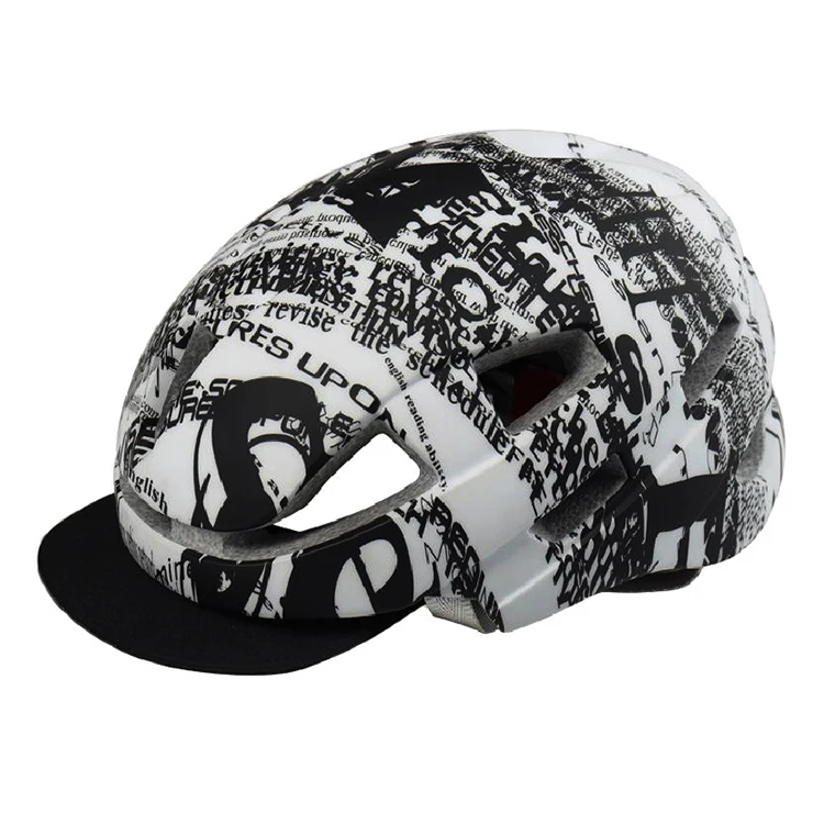 
Top Popular Custom OEM Urban City Cycling bike helmet with cloth brim for Adults Youngster Electric Scooter Helmets 