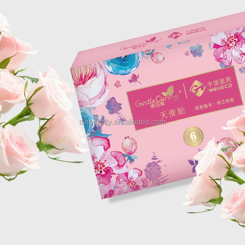 Chinese herbal pad bamboo panty liner for women daily use
