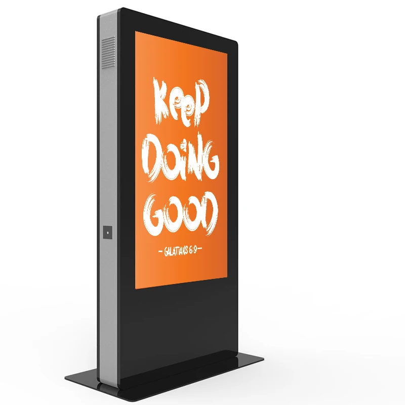 Weier 65 дюймов киоск дисплей экрана касания напольный экран рекламы signage