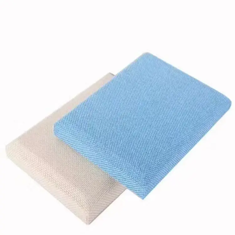 New Design Soft Package Fabric Wave Curved Acoustic Fiberglass Panel Cinema Flexible Acoustic Panel