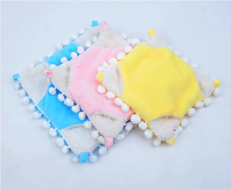 
New Double-layer Plush Soft Warm Winter Hanging Nest Sleeping Bed Small Pets Hamster Squirrel Chinchilla House 