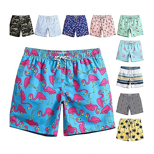Sublimation Printed Swimming Swimwear With Logo Mens Swim Wear Fitness Custom Boardshorts Beach Shorts Swim Trunks For Men