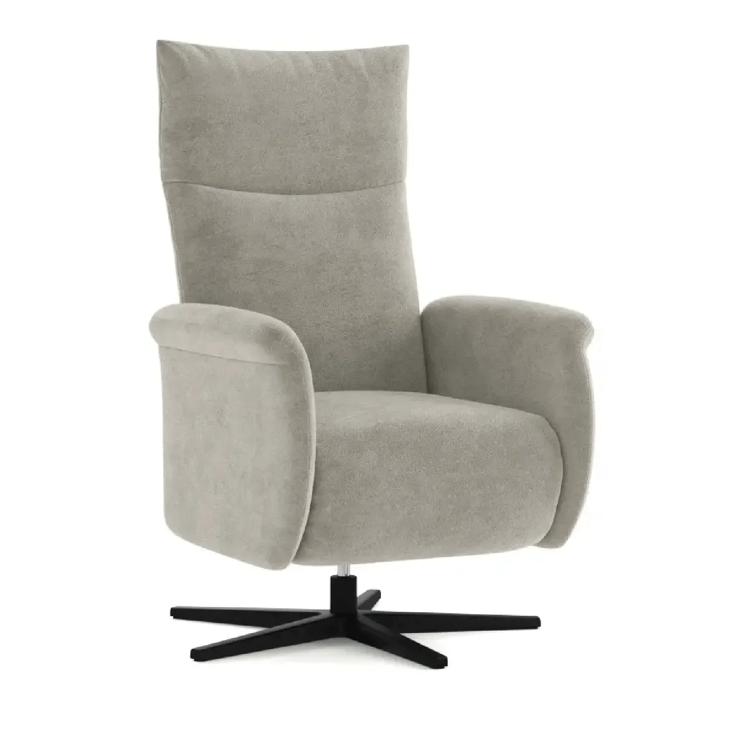 SANS Leisure Chair Swivel Push Back Chaise Chair Recliner Relaxation Chair for Home Office