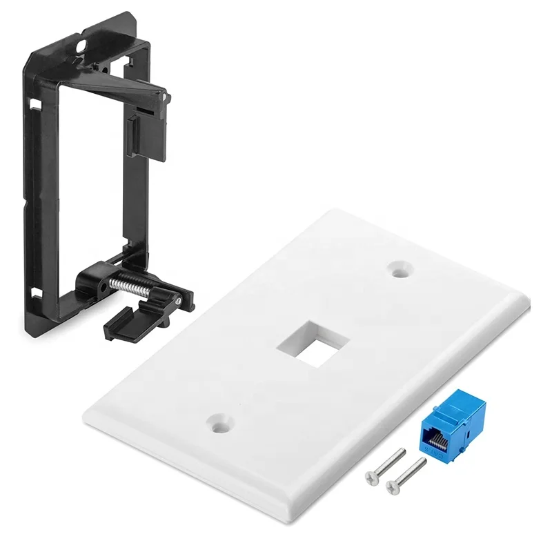 Низковольтный Монтажный кронштейн для одинарной настенной пластины