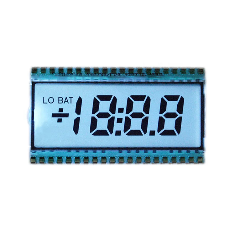 Pin Тип 3 цифры tn ЖК дисплей МАЛЫЙ размеры семь сегментов счетчик энергии ЖК дисплей