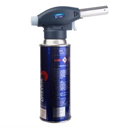 Auto Ignition Outdoor Camping White Mini Micro Butane Gas automatic Torch Lighter WS-503C