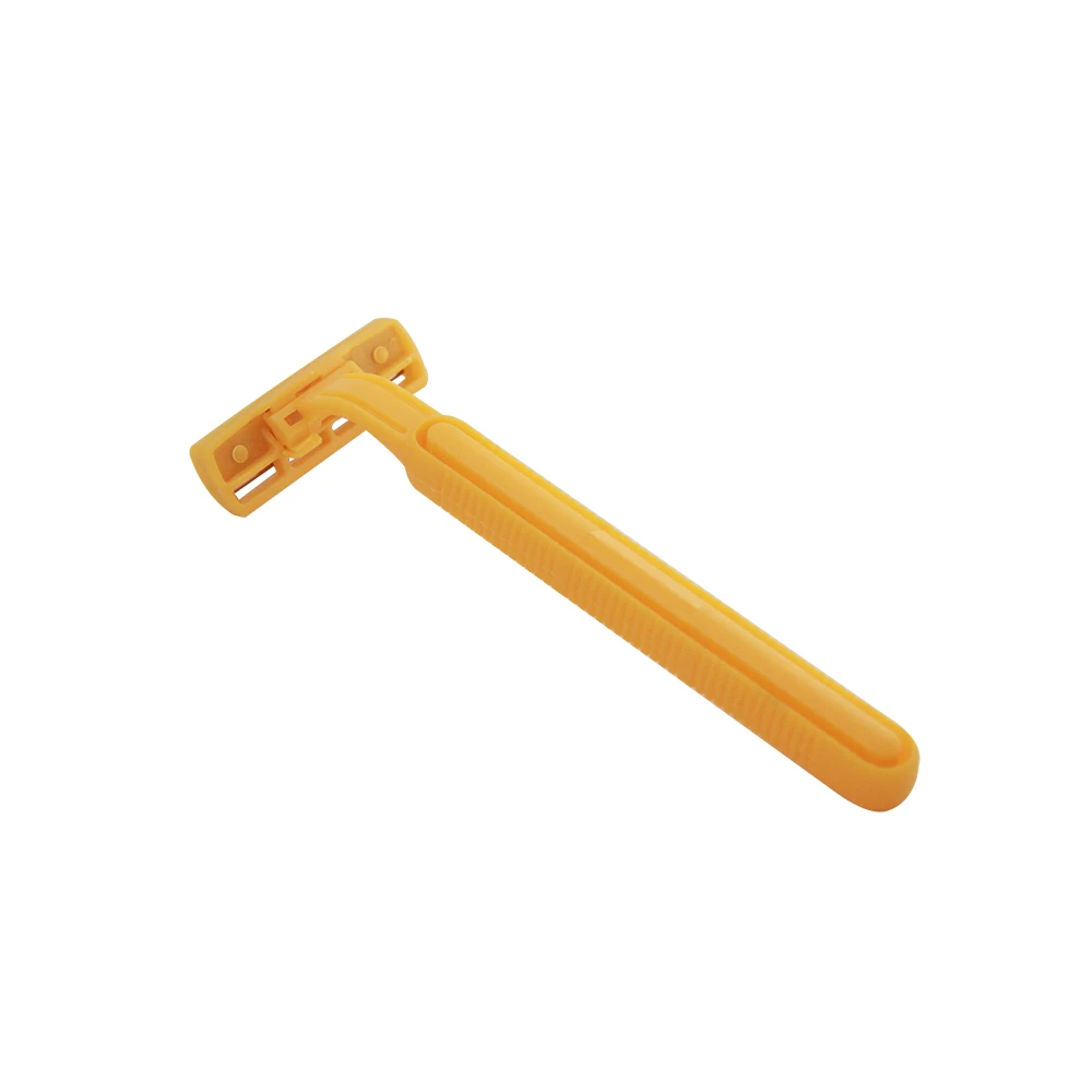 Razor Steel Plastic Handle Twin Blade Razor Shaving Kit