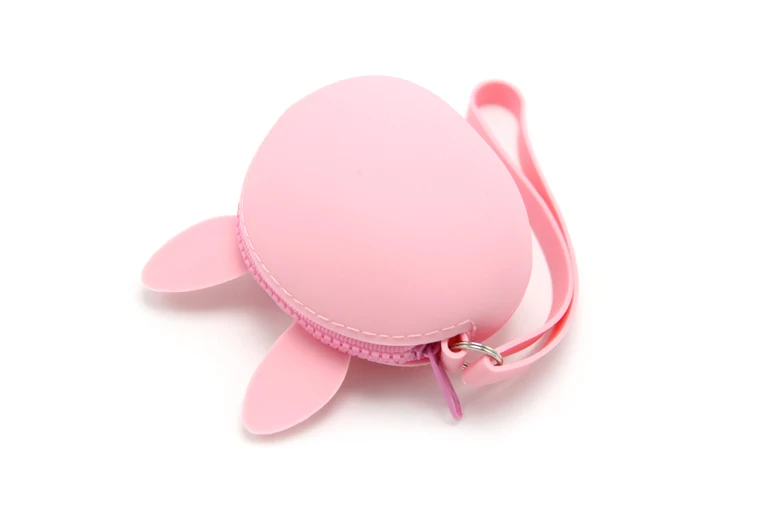 Silicone Coin Purse Key Holder Wallet Case Rubber Money Pouch Coin Purse Keychain