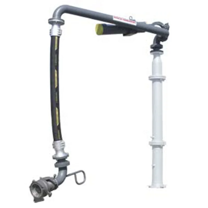 API bottom loading arms for truck tank  with dry break coupler