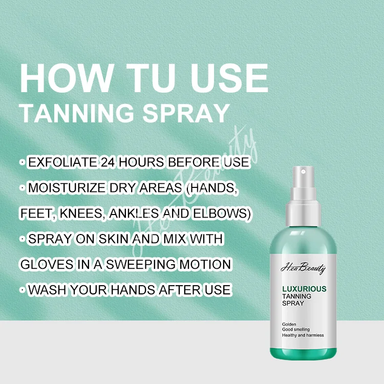 Factory Low Moq Quantity Low Price Custom Face Sunless Tan Water Vegan Natural Self Tanning Oil Oem