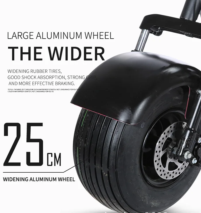 3 wheel electric scooter electric tricycle 2000W 60V oil brake city adult motorized tricycles