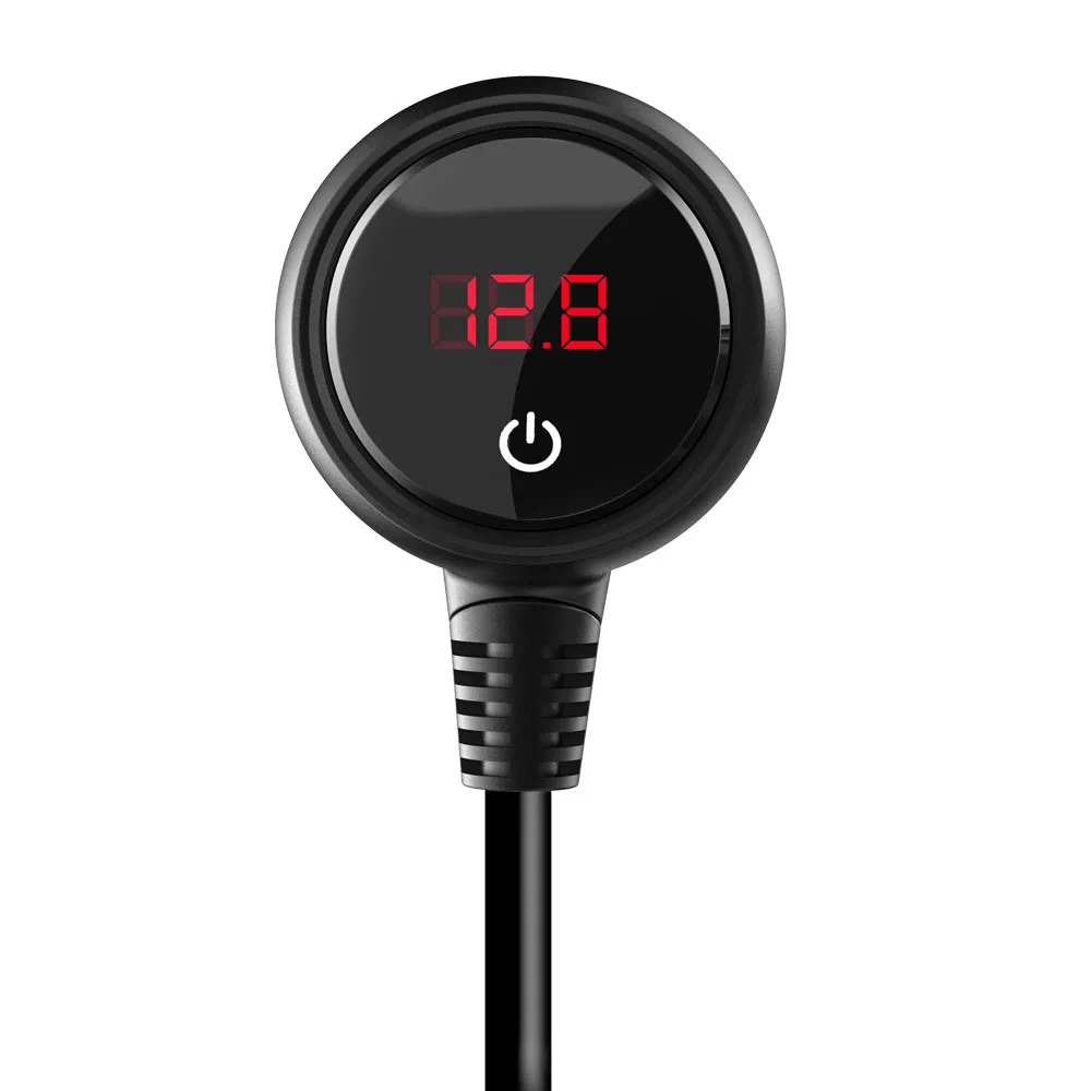 Gadget Electronic 2020 Smartphone Power Adapter DC24V 3 Way Splitter Sockets 4 USB Quick Charge Car Charger