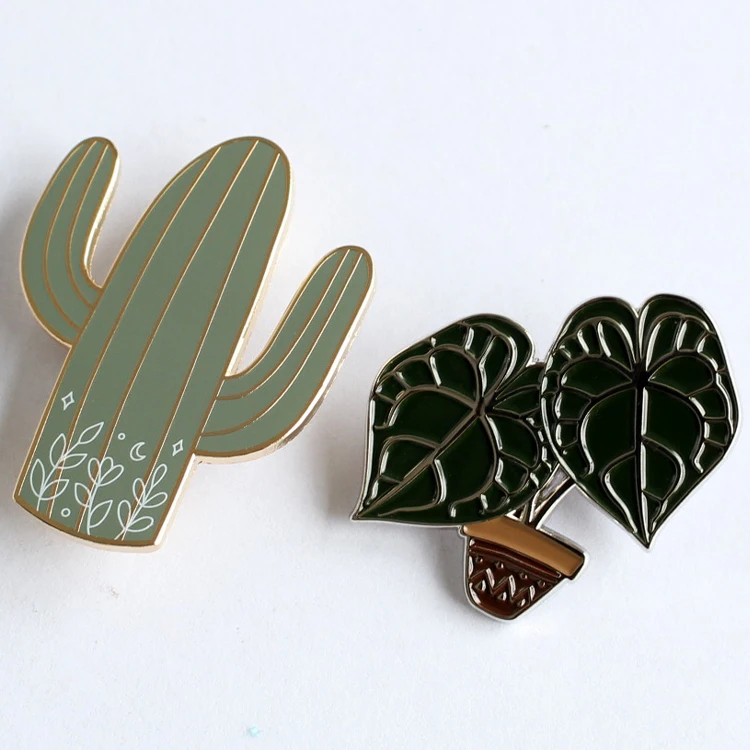 Custom positive enamel pin fight enamel pin and bat metal badge