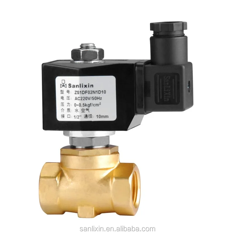 2-way dircet acting solenoid valve ZS