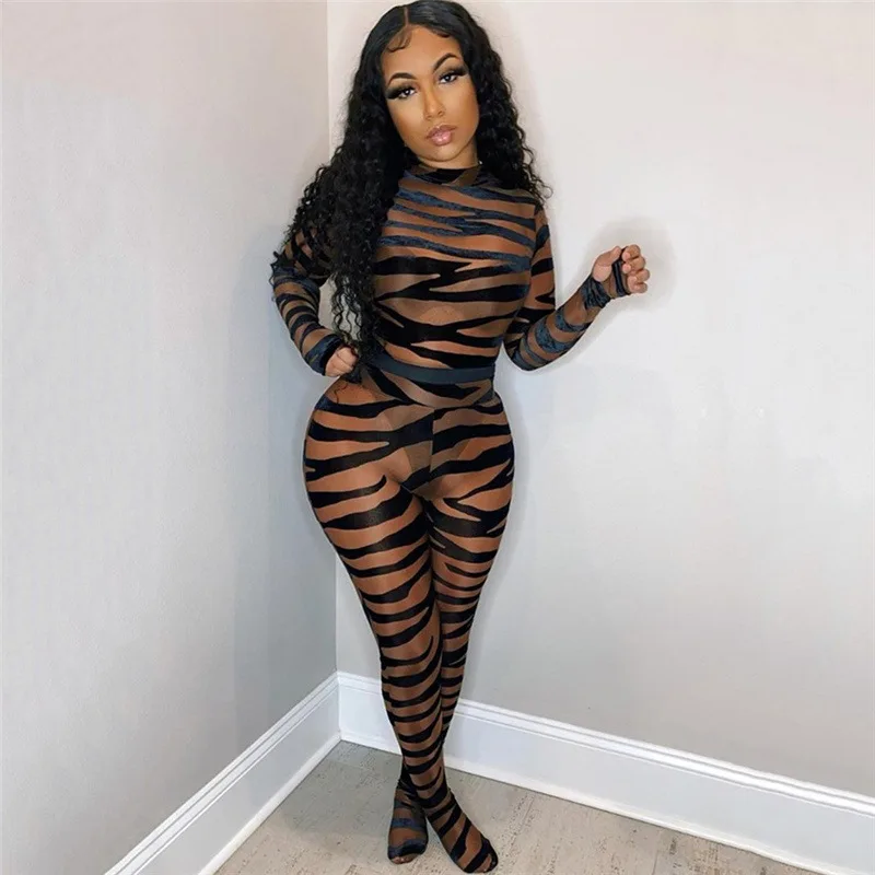 Long Sleeves Women Bodysuits Winter New Design Camouflage Jumpsuit Women 2023