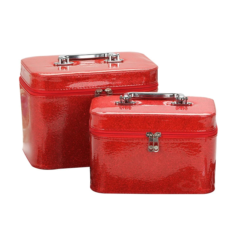 Fashionable Luxury Fashion Pink Brand Logo Travel Cosmetic Bags Cases Organizer Large Capacity Custom Cosmetic Bag Make Up Bag