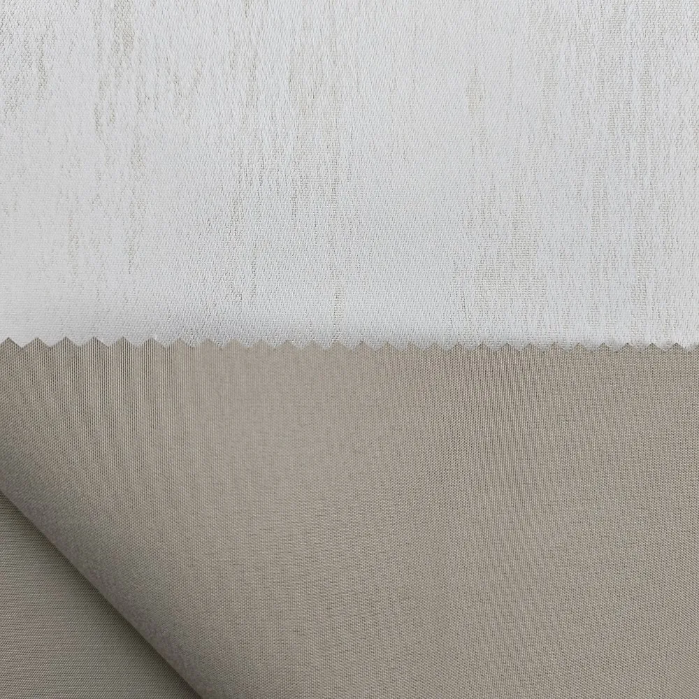 Luxury jacquard fabric design 100% polyester high warp dense fabric high density jacquard blackout fabric for curtains