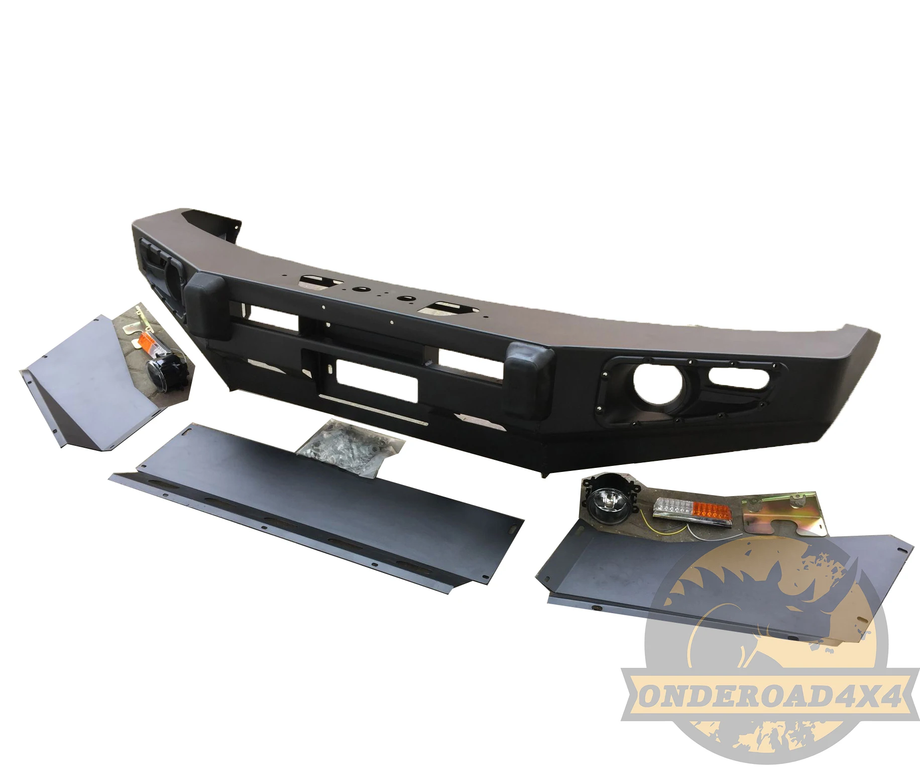 New Style 4x4 Off-Road Car Accessories Steel Bumper Guard For Land Cruiser LC200 VDJ/UZJ 55100-0X000