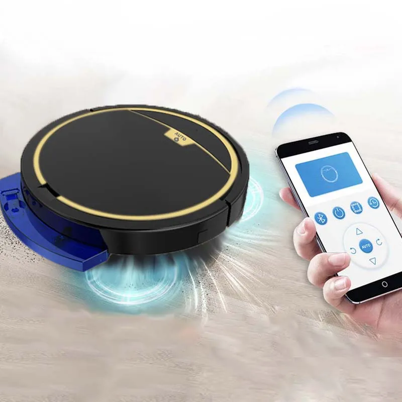 2022 Best Robot Vacuum Cleaner Sweep Wet Mopping Smart 3 In 1 Vacuum And Mop Robot Cleaner